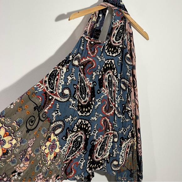 Free People Little Wing Mix Print Kimono One Size - Picture 8 of 9